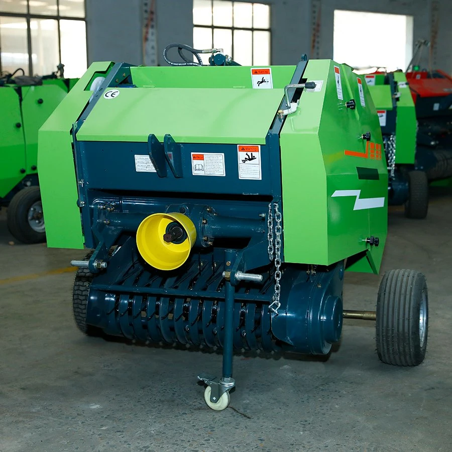 2022 Latest Technology 850 Round Straw Grass Baler Machine
