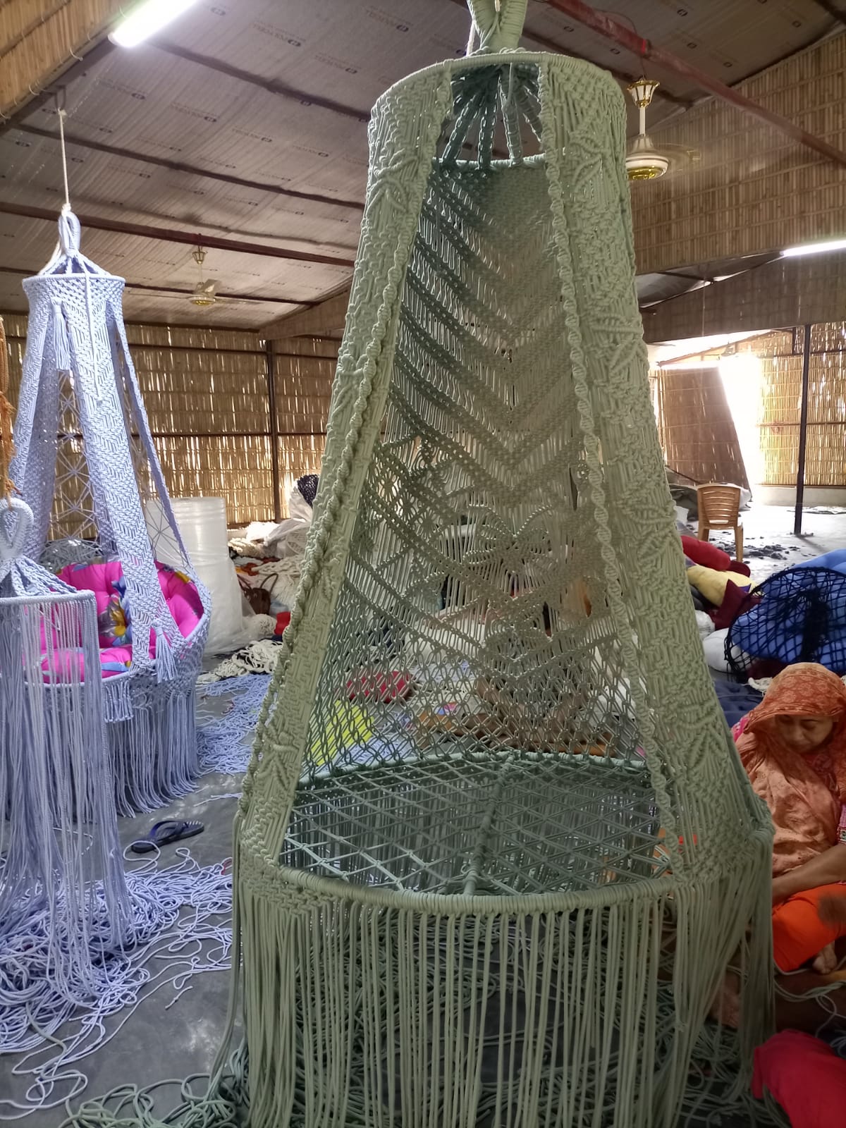 Macrame Swing Hanging Chair