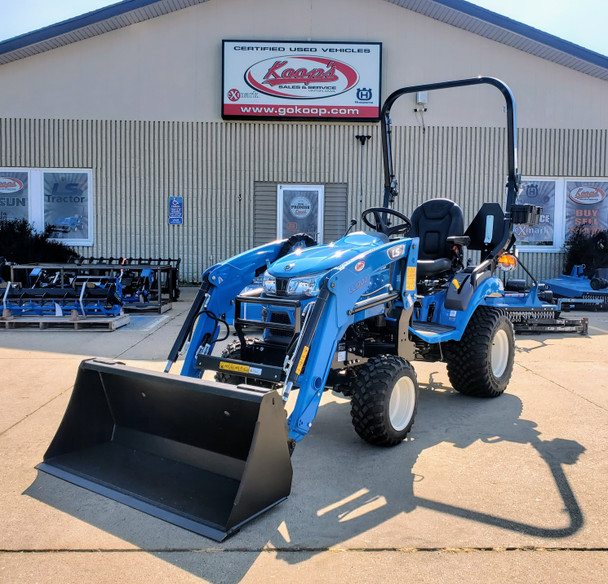 LS Tractor MT125 – 24.7HP -4×4- Yanmar Diesel – w/ Front Loader & Versa Turf Tires