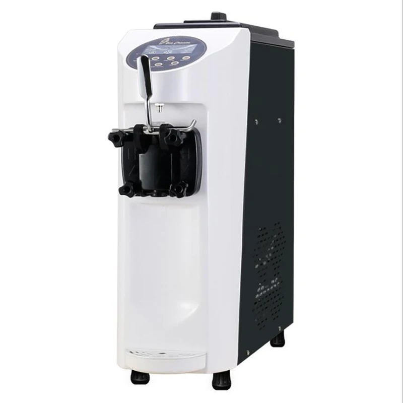 Automatic Soft Ice Cream Machine Commercial Maker R410A r22 Refrigerant
