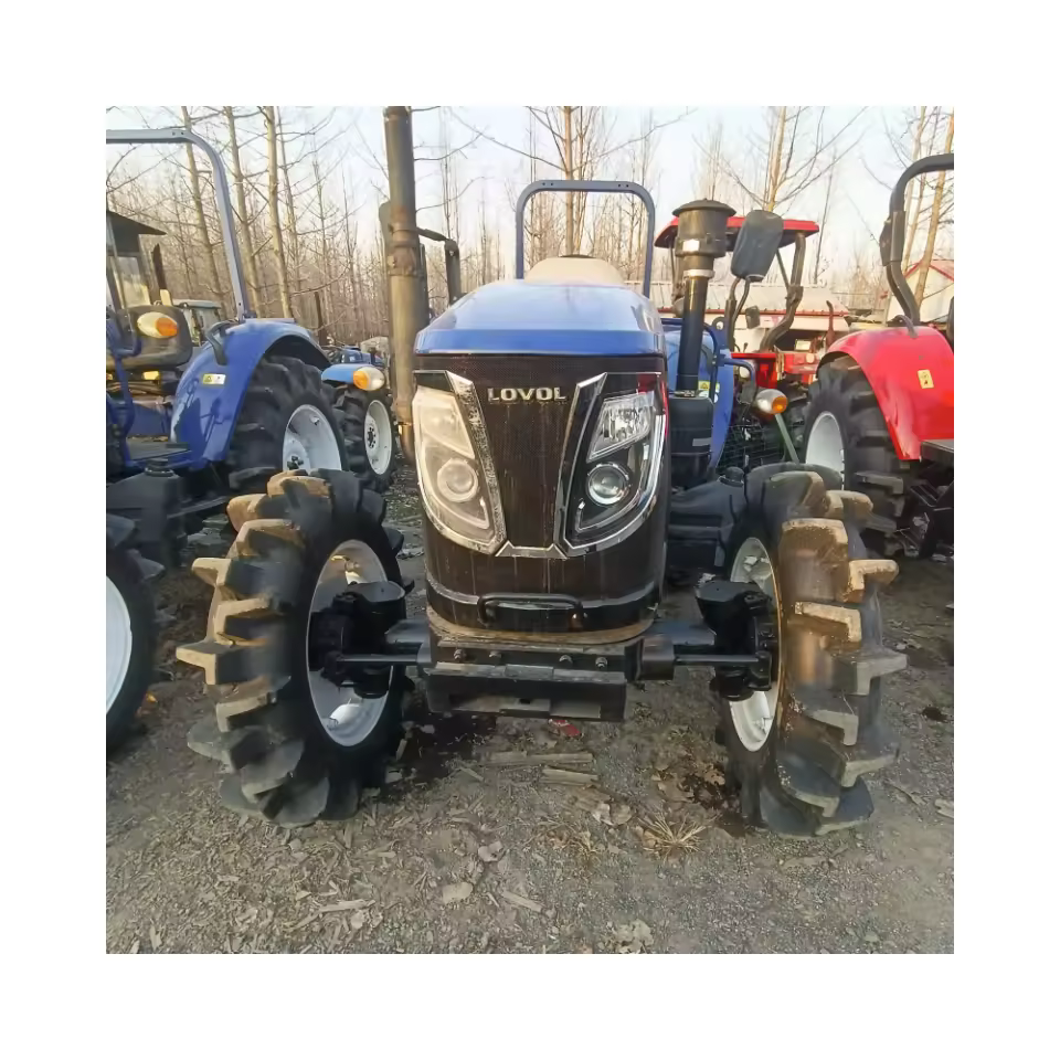 High quality Farming used tractor 55HP Agriculture Lovol Hot sale mini 4×4 tractor