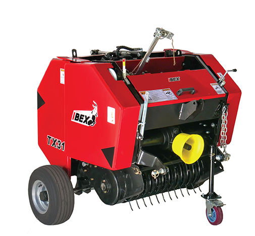 Round Straw Hay baler