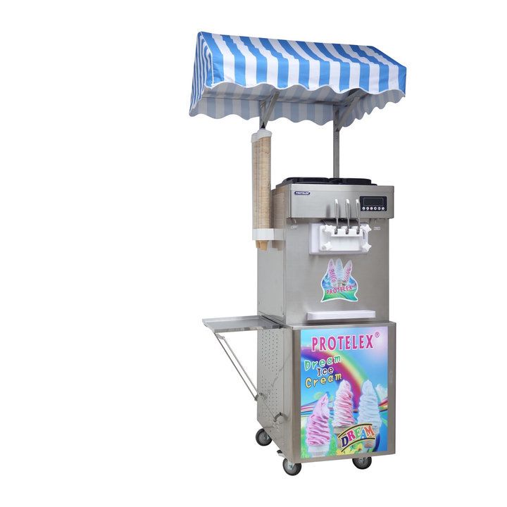 Soft serve ice cream machine 2700W ICM-G33 2x13L