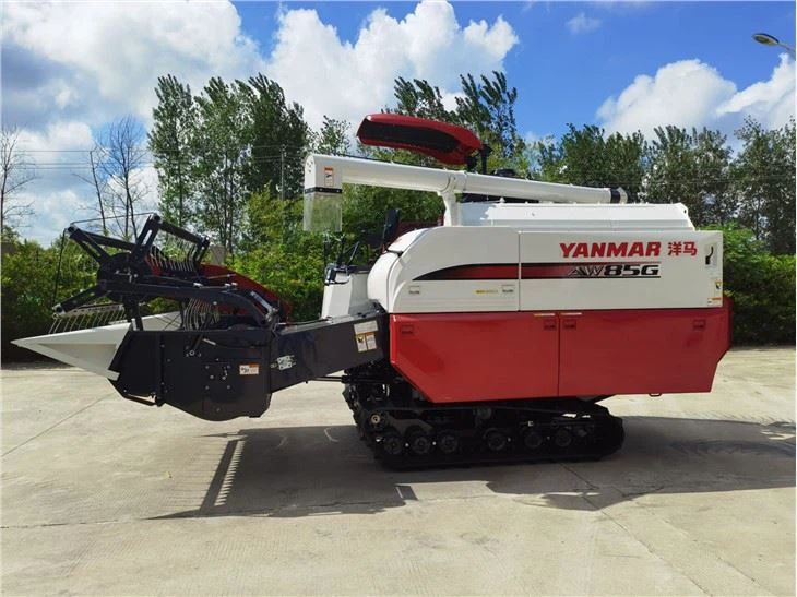 100hp Dual-drum Full-feed Combine Harvester 4LZ-4.0S