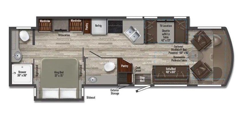 New 2024 Winnebago Vista 33K