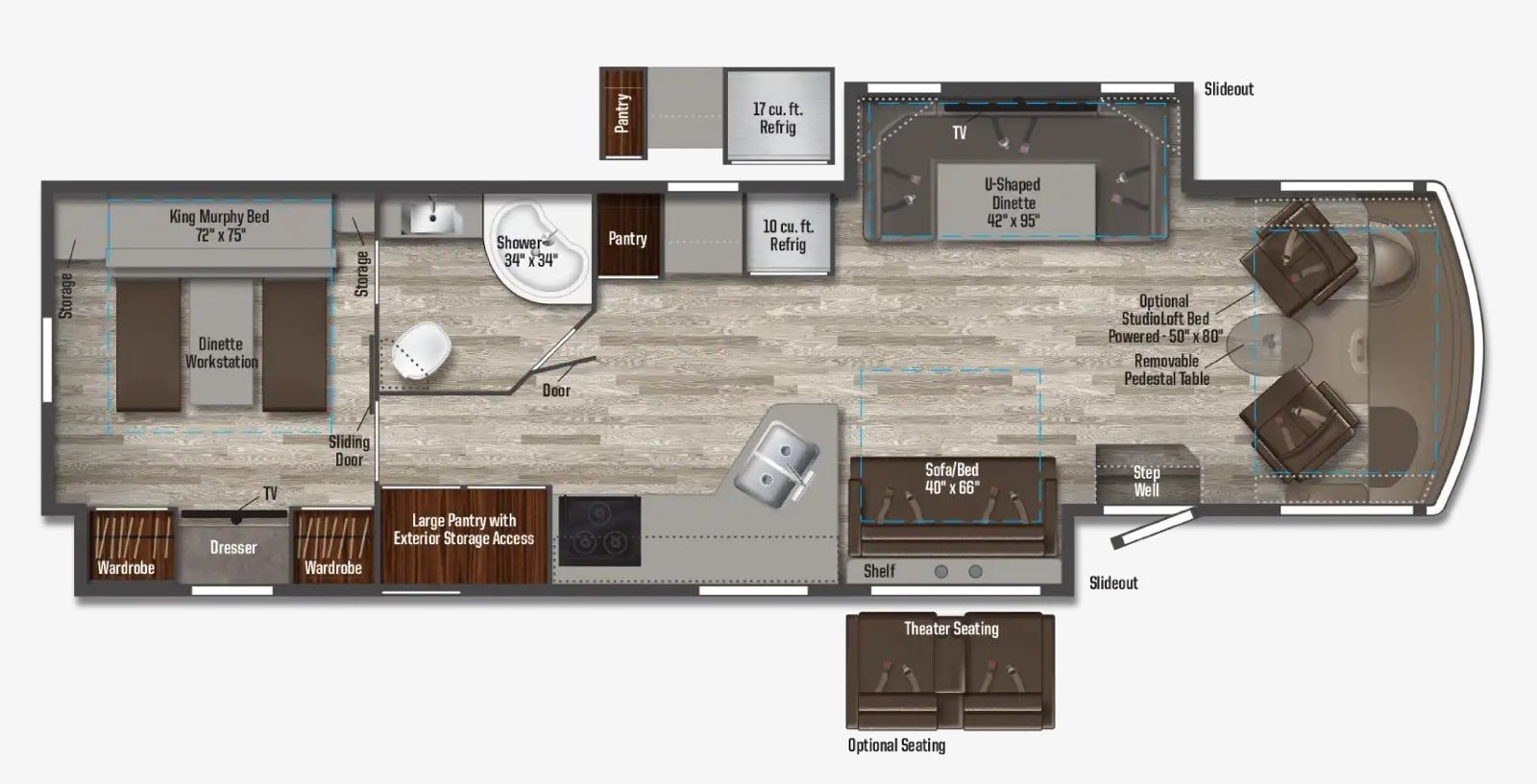 New 2024 Winnebago Vista 34R