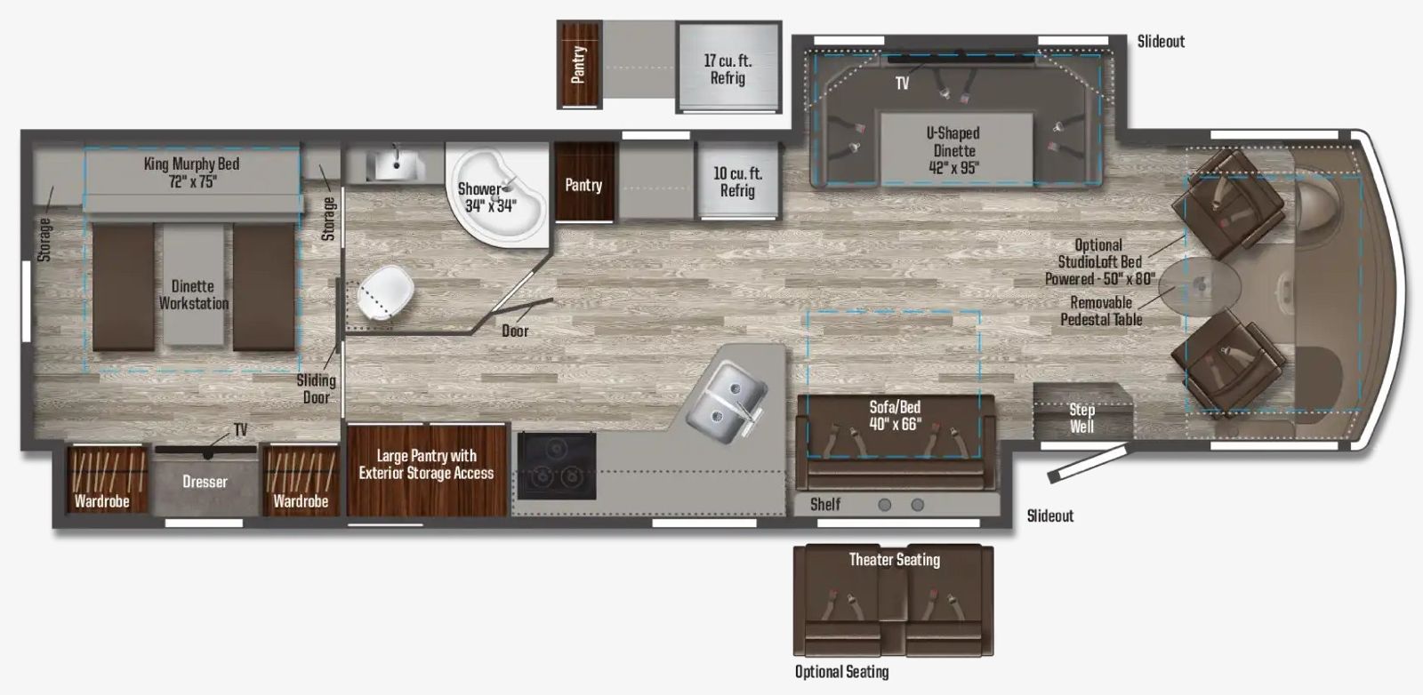New 2024 Winnebago Vista 34R