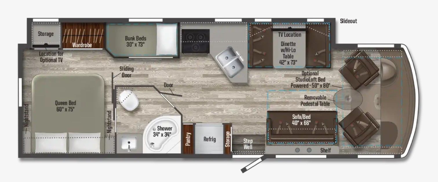 New 2024 Winnebago Vista 31B