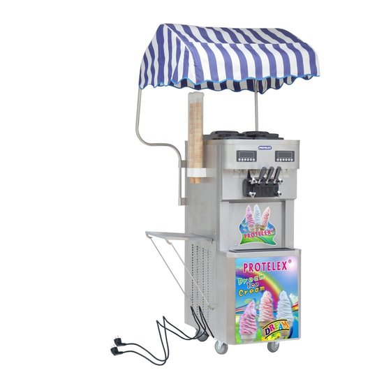 Soft serve ice cream machine 4000W ICM-G36
