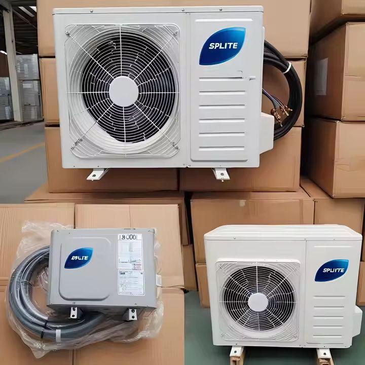 Solar Powered Air Conditioner for Home 24000 Btu 24V 48V Off Grid Solar Ac Air Conditioner Dc/Ac Hybrid Solar Air Conditioner